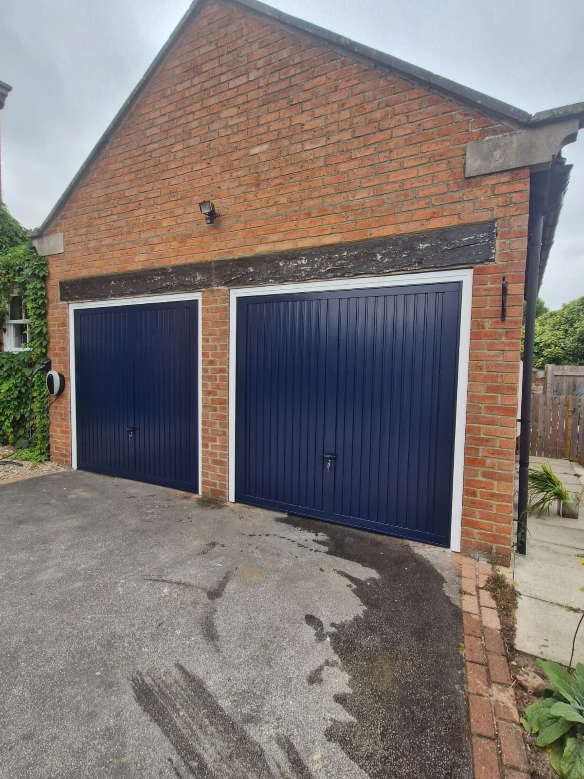 New garage door installation West Yorkshire