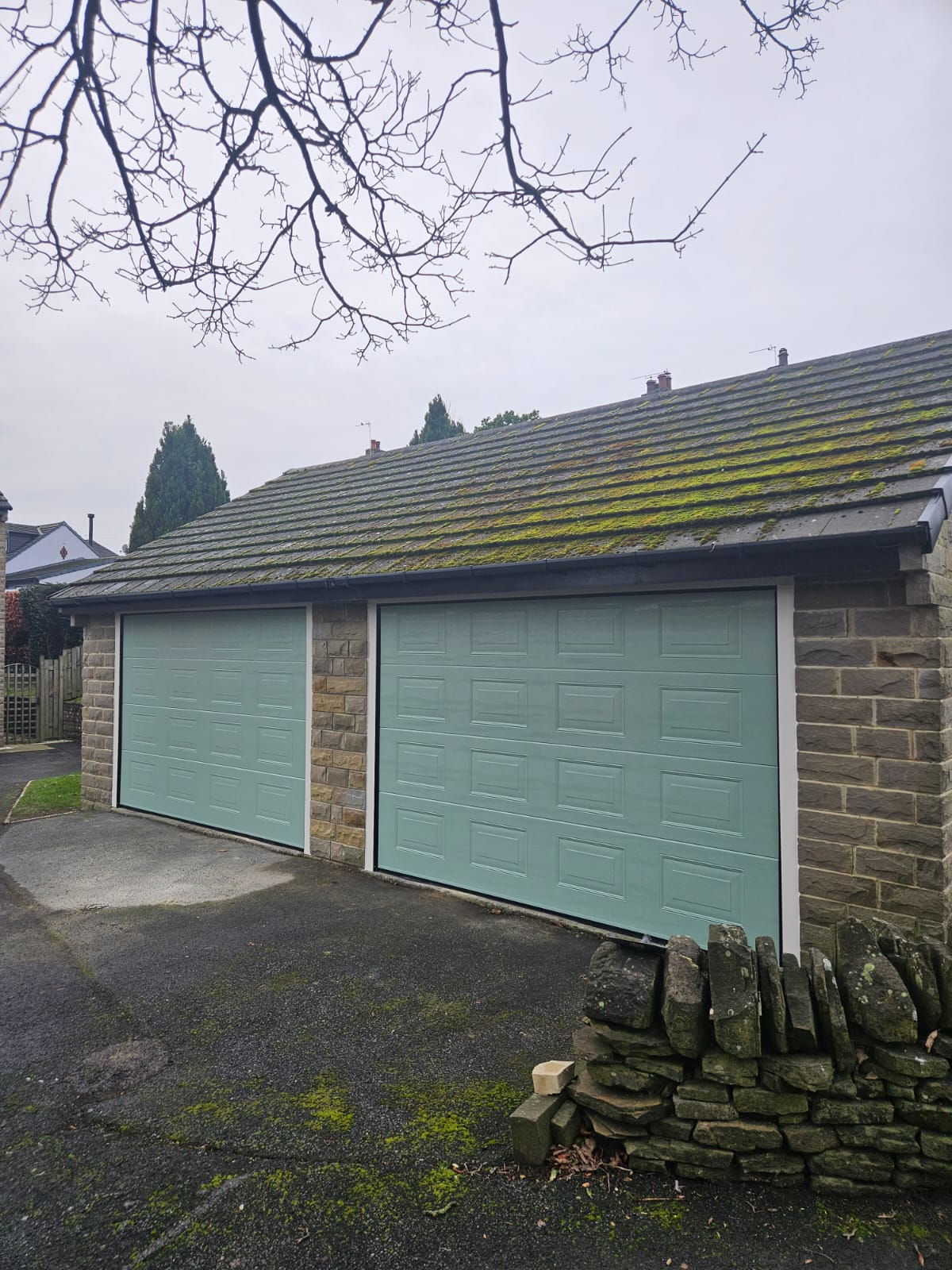 Side hinged garage doors Yorkshire